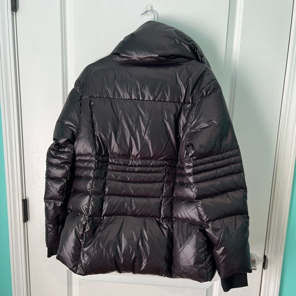 💌 Carbon 38 Puffer Jacket Quilted Black Size: Large - Picture 6 of 8